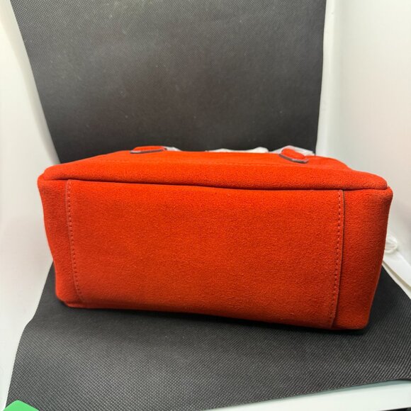 Madewell the medium crossbody bag in Bandana Red suede - Brand New - Never used - Picture 6 of 13